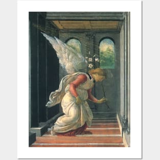 The Annunciation by Sandro Botticelli Posters and Art